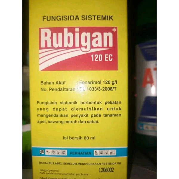 Jual obat pertanian fungisida RUBIGAN 80ml Shopee Indonesia