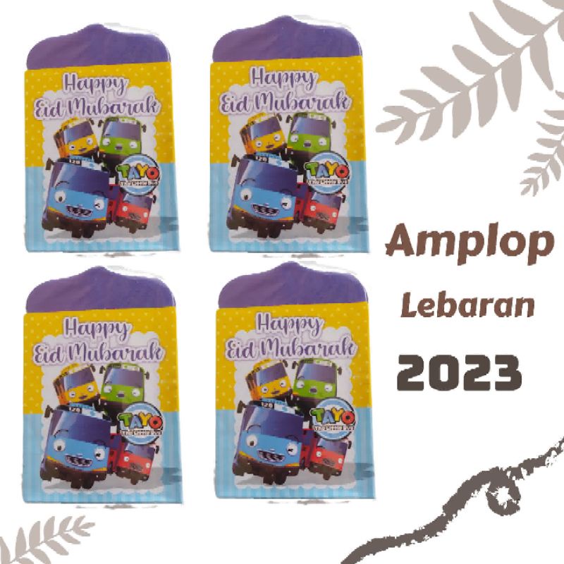 Jual Amplop Lebaran Tayo Amplop Lebaran Murah Amplop Lebaran Amplop Lebaran Motif Tayo