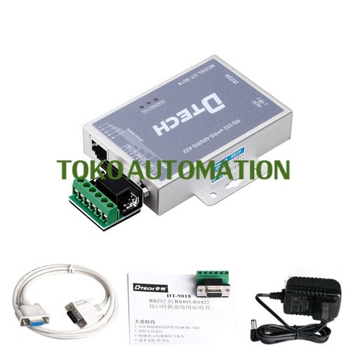 Jual RS232 to RS485 RS422 Active converter ESD Surge lightning protect