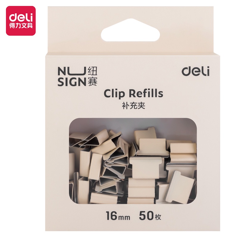 Jual Nusign Fastener Clip Refill / Refill Binder Clip / Isi Penjepit ...