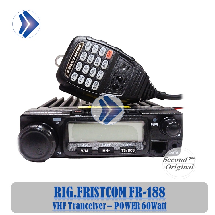 Jual RIG FIRSTCOM FR-188 VHF 60 W 200 CHANNELS 3 COLOR LCD DISPLAY ...