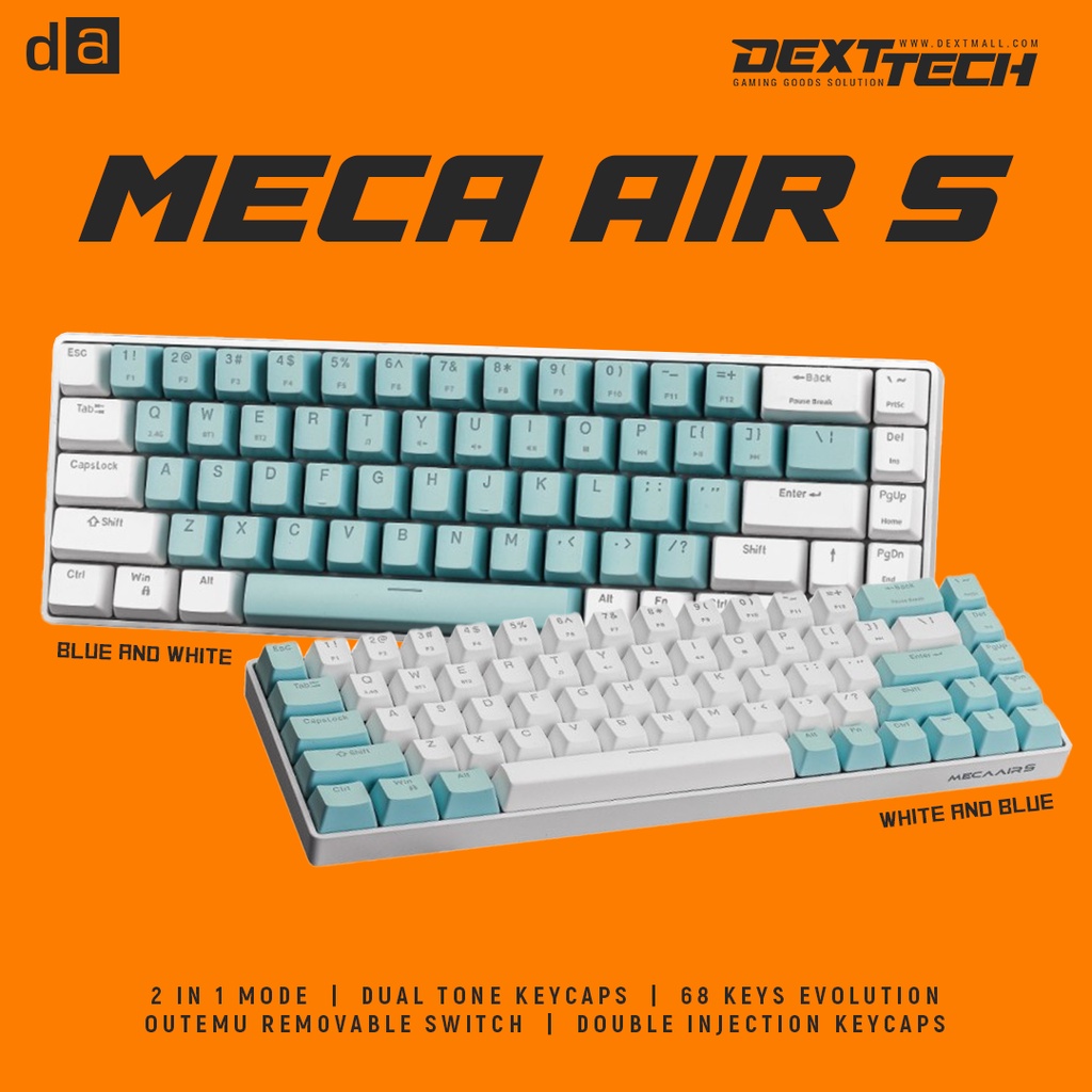 Jual Digital alliance Meca Air S Wireless Gaming Keyboard Shopee