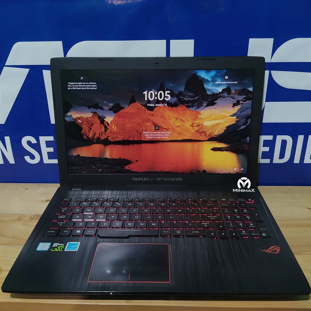 PC Gamer Asus ROG FX553V - I5 7ème Génération - Occasion état Correct