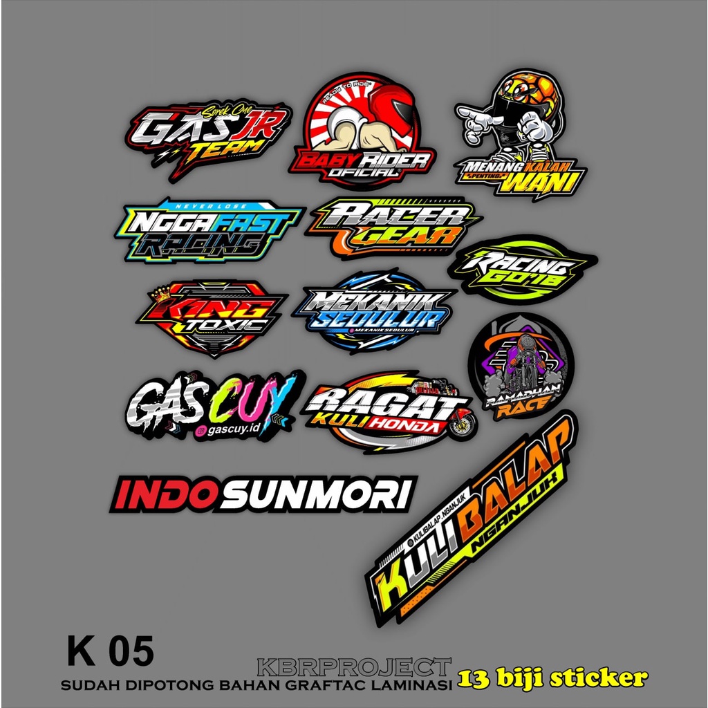 Jual Sticker 2 tak terbaru / sticker two stroke viral sudah potongan ...