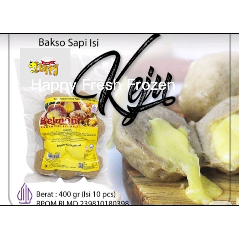 Jual Bakso Sapi Keju Belmont Isi Gram Shopee Indonesia