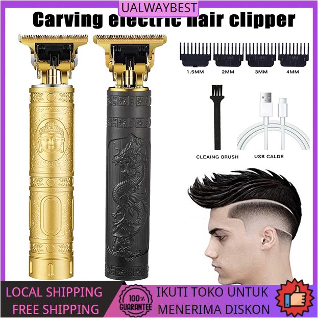 Jual Ualwaybest Alat Cukur Rambut Elektrik, Cukur Jenggot,Hair Clipper ...