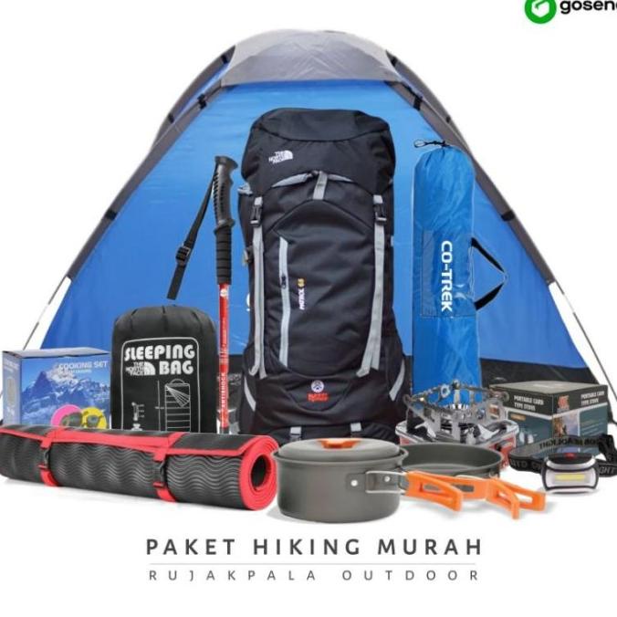 Jual NEW !!! Paket Camping Carrier Tnf Elektra Lokal Paket Solo Hiking