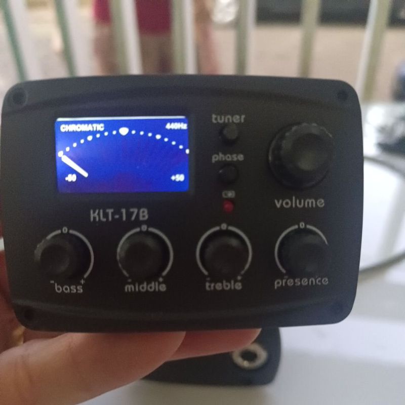 Jual PREAMP GITAR AKUSTIK KLT17B/EQUALIZER GITAR AKUSTIK/PREAM GITAR