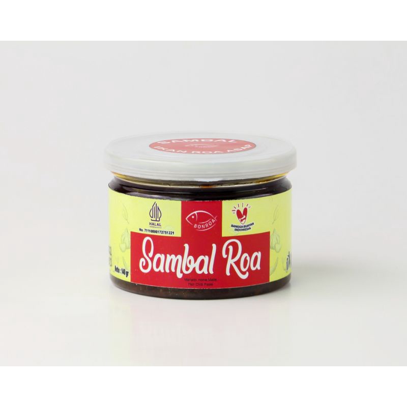 Jual Sambal Roa Manado pedas 140 gram | Shopee Indonesia