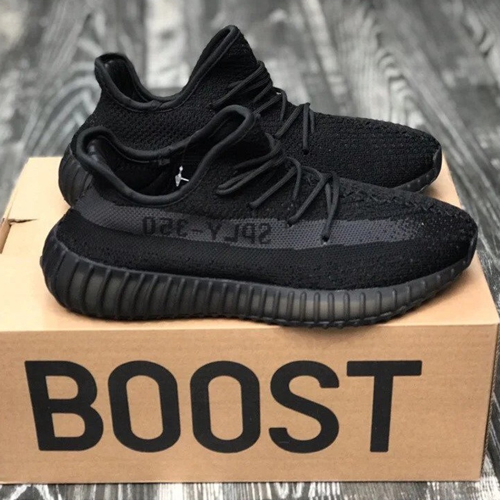 Sepatu Yeezy Boost 350 V2 Black Grey
