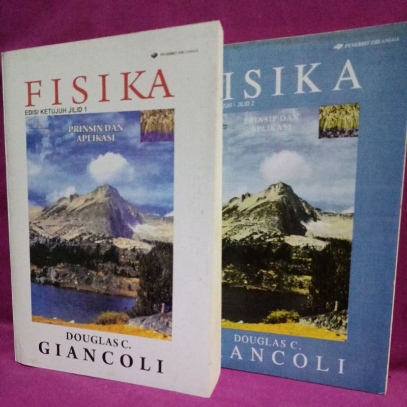 Jual Paket 2 Buku Fisika Edisi 7 Jilid 1 & 2 Douglas C. Giancoli ...