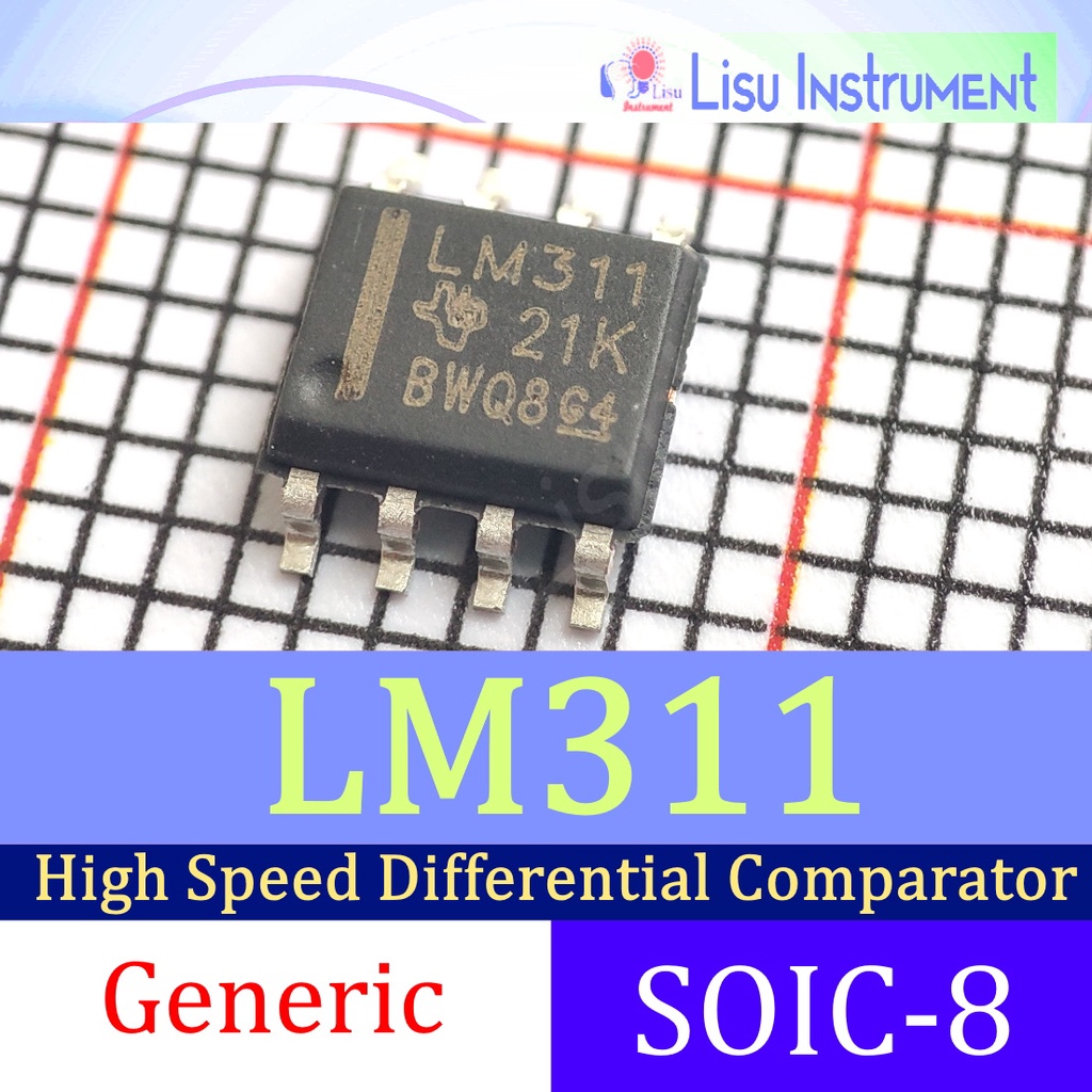 Jual LM311 LM311DR High Speed, 30V, Differential Comparator With ...