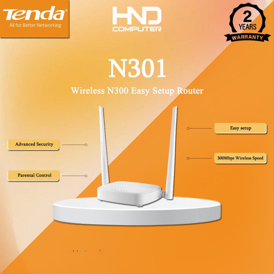 Jual Wireless Router Tenda N-301 | Shopee Indonesia
