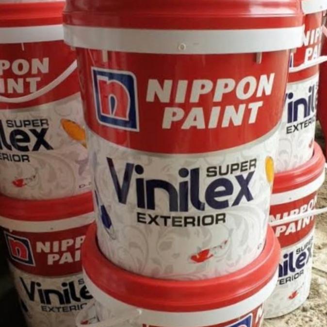 Jual Cat Tembok Nippon Vinilex Super Exterior Snow White OW 1002 P 25kg