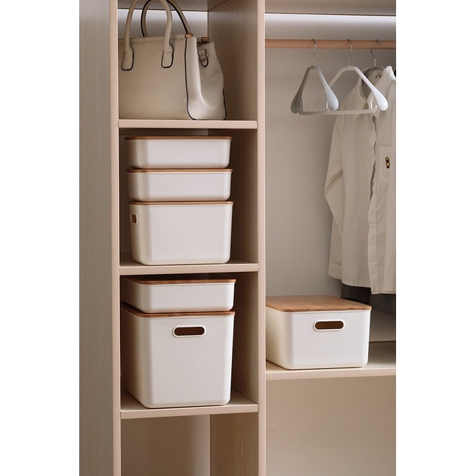 Jual Storage Box Kunataruma - Tempat Penyimpanan Dengan Tutup Bambu ...