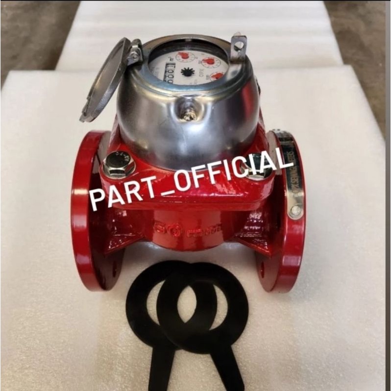 Jual Water Meter Meteran Air Limbah ( air panas 130°C ) Merk OPX Ukuran ...
