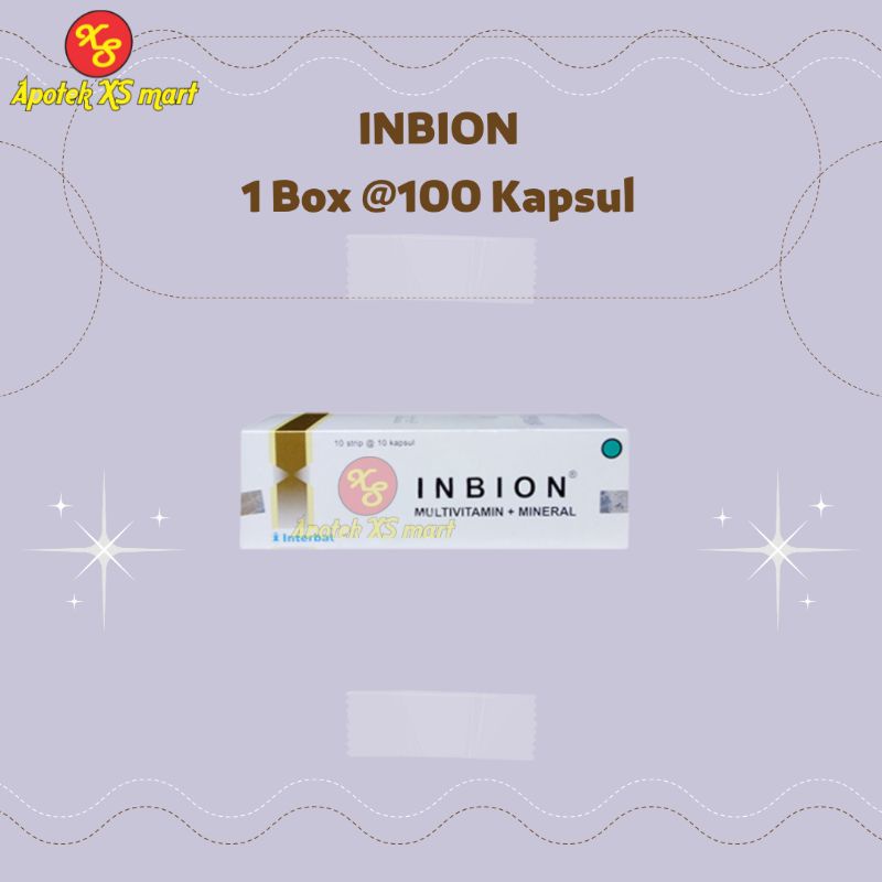 Jual INBION - MULTIVITAMIN DAN MINERAL UNTUK IBU HAMIL DAN MENYUSUI ...