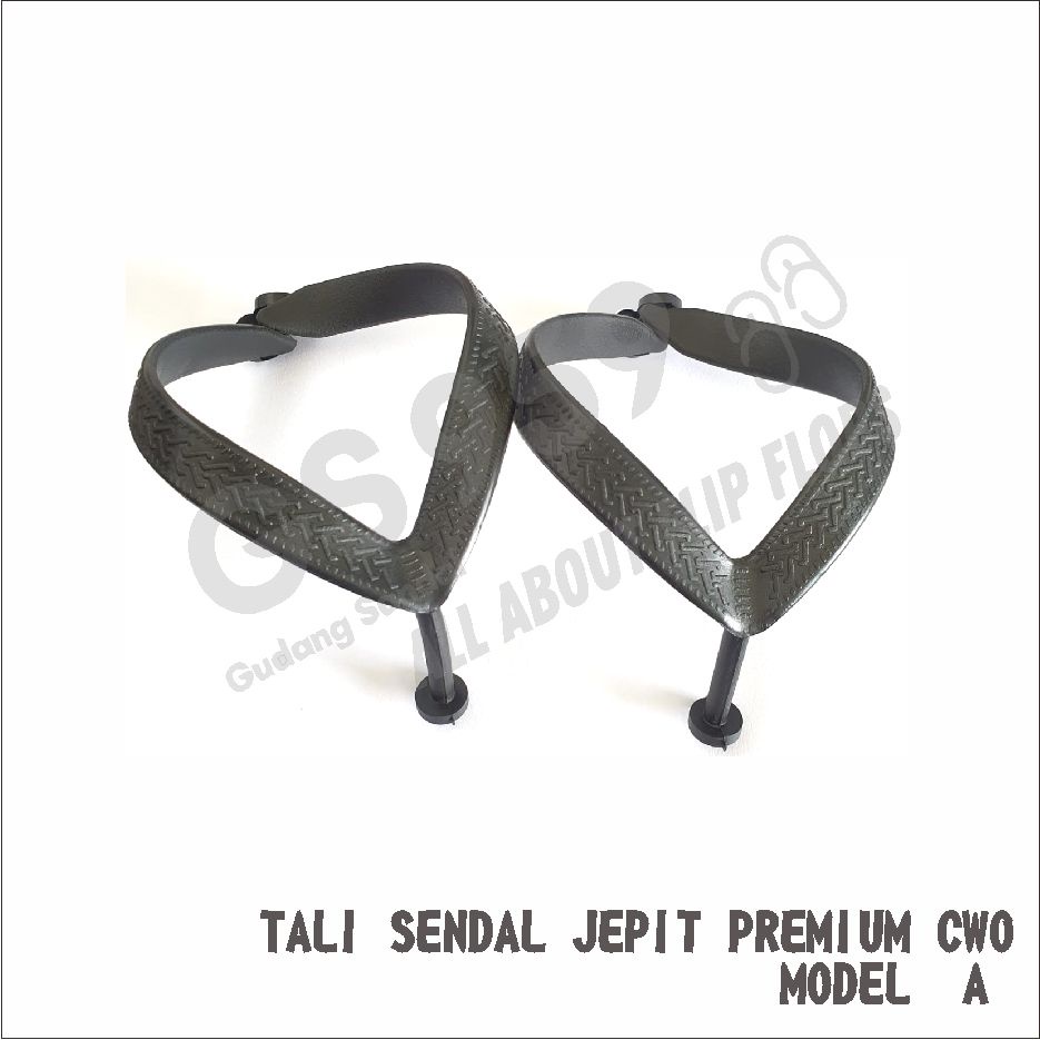 Jual TALI SENDAL JEPIT PREMIUM WARNA HITAM | Shopee Indonesia