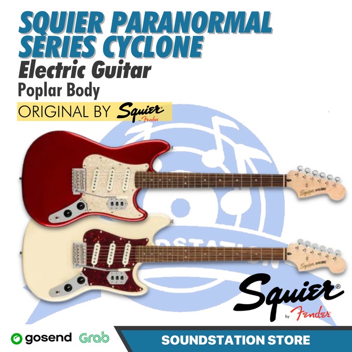 Jual Squier Paranormal Series Cyclone Electric Guitar Gitar Listrik Shopee Indonesia 7387