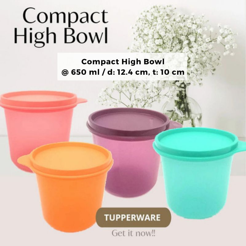 Jual Compact High Bowl - Tupperware | Shopee Indonesia
