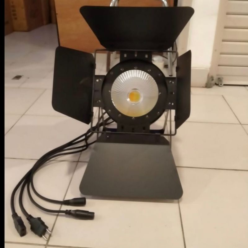 Jual Lampu Fresnel Cob Watt Warm White Shopee Indonesia