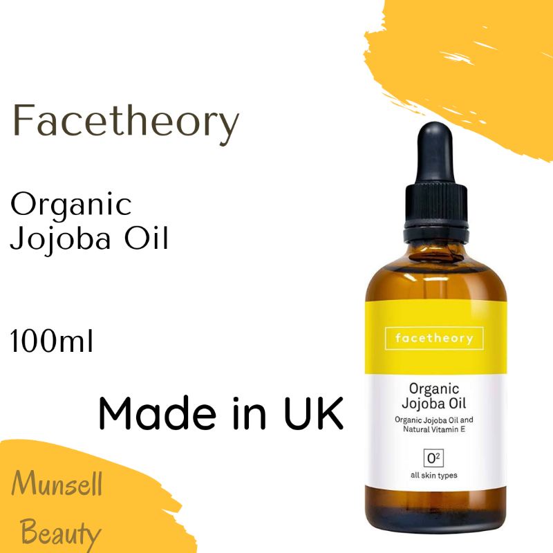 Jual Facetheory Organic Jojoba Oil O2 wit Natural Vitamin E Shopee