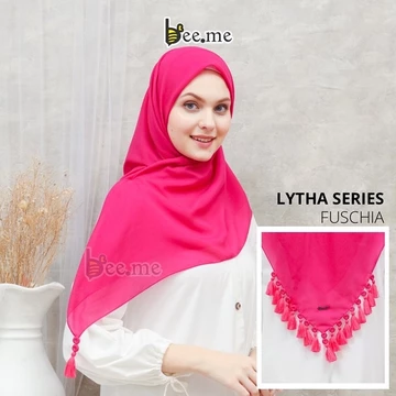 Beeme Scarves LYTHA Series Voal Premium Hijab Segi Empat Voal Anti Letoy Hijab Modern Kerudung