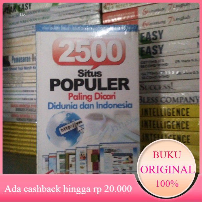 Jual Buku 2500 SITUS POPULER PALING DICARI DI DUNIA & INDONESIA #Bekas ...