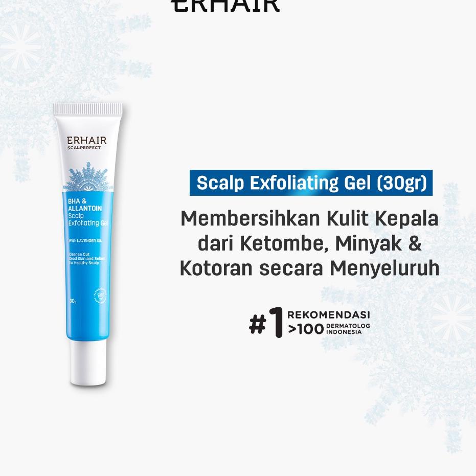 Jual Termurah ERHAIR Scalperfect BHA & Allantoin Scalp Exfoliating Gel