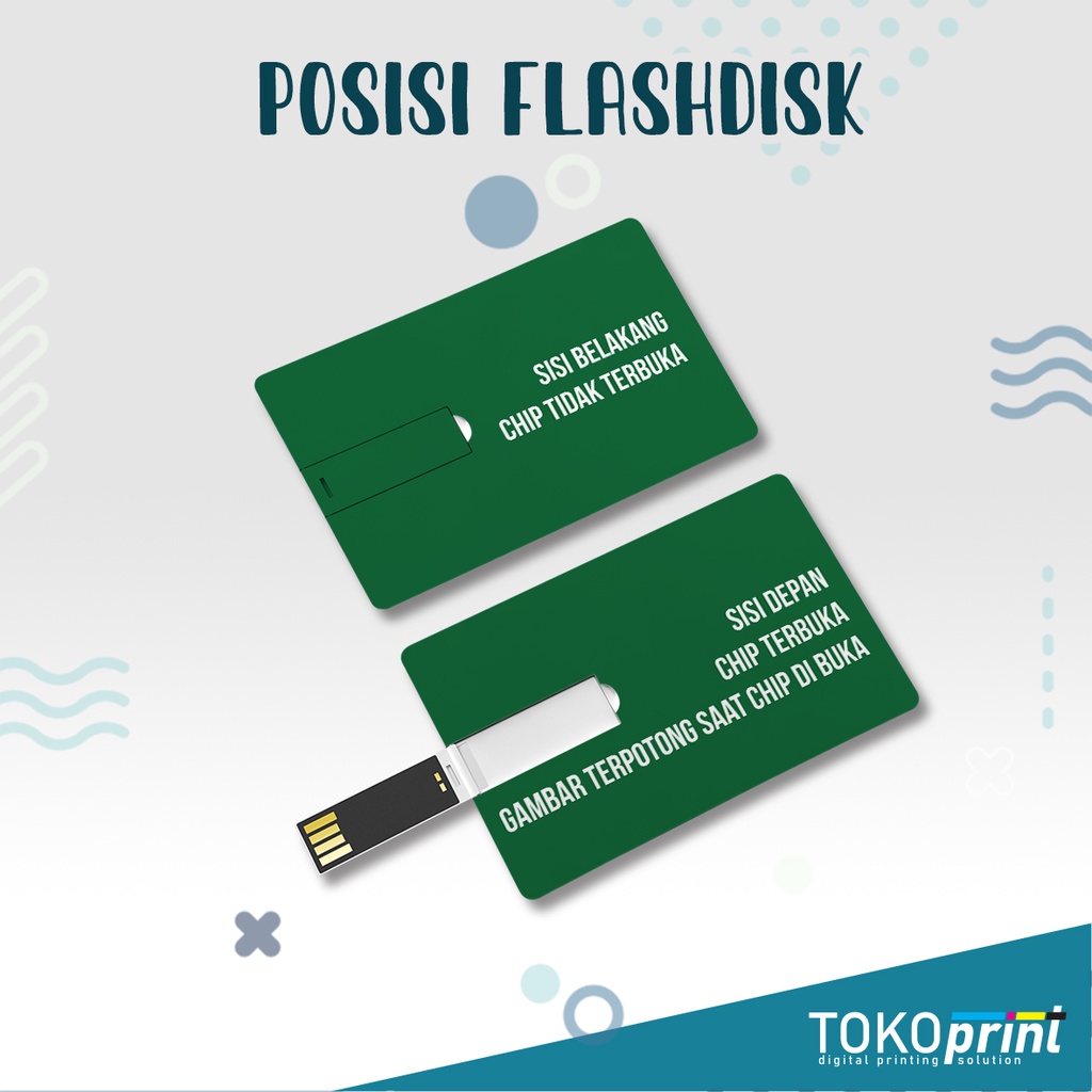 Jual Custom Print USB flash Disk Card 32GB satuan | Shopee Indonesia
