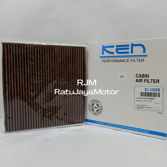 Jual Filter AC Cabin PREMIUM Carbon BROWN/COKLAT Honda Jazz GE8 GK5
