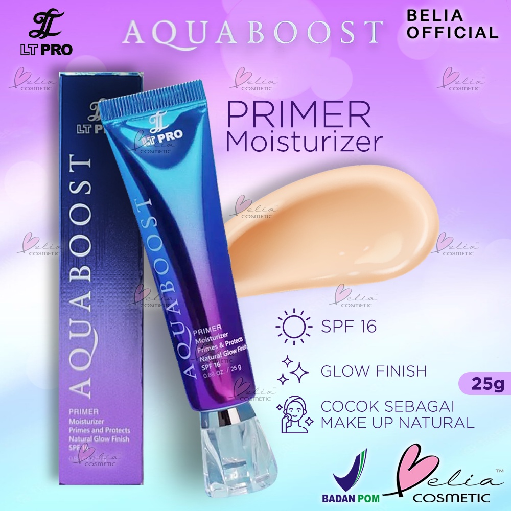 Jual BELIA LT PRO Aquaboost Primer SPF 16 Moisturizer Primers and