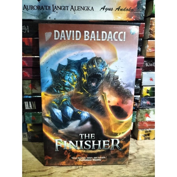 Jual novel terjemah fantasi the finisher David baldacci Shopee