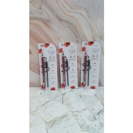 Jual Eyebrow Fanbo(Hitam,grey dan coklat) | Shopee Indonesia