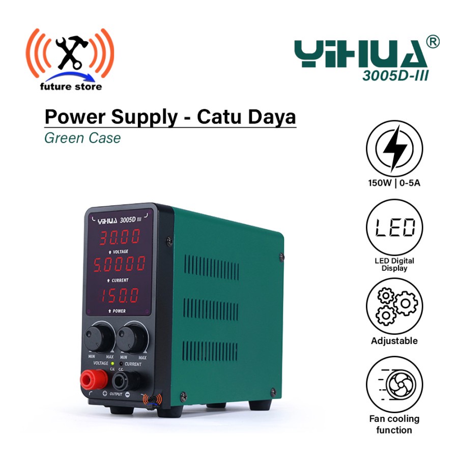 Jual YIHUA 3005DIII Power Supply Catu Daya 5 Ampere Original