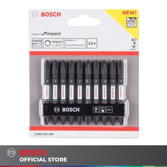 Jual Mato Bosch Mata Obeng Impact Ph Dua Sisi Shopee Indonesia