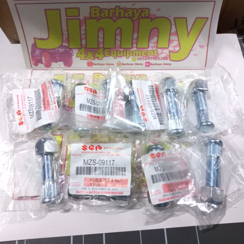 Jual BAUT RODA KATANA BAUD VELG JIMNY SET MUR SGP | Shopee Indonesia