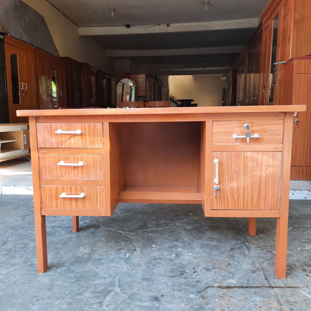 Jual Meja Tulis / Meja Kantor / Meja Belajar (80/100/120) bisa custom ...