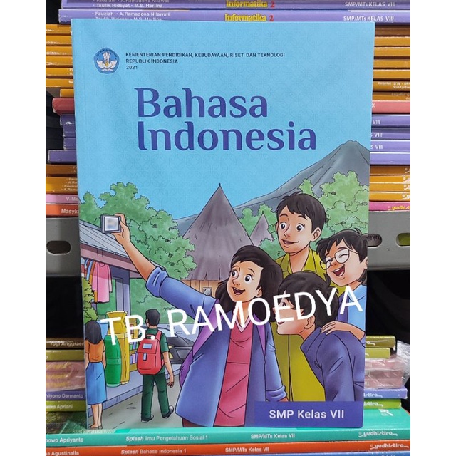 Jual Buku Bahasa Indonesia Untuk SMP Kelas VII Kemendikbud Kurikulum ...