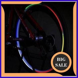 Jual last stok Bicycle Wheel Reflective Sticker Stiker Roda Sepeda 8 ...