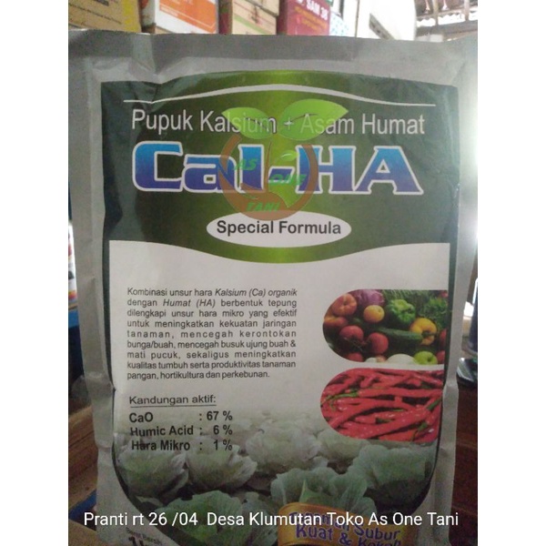 Jual Cal - Ha Pupuk Kalsium + Asam Humat Cal- Ha Spesial Formulasi 1 kg ...