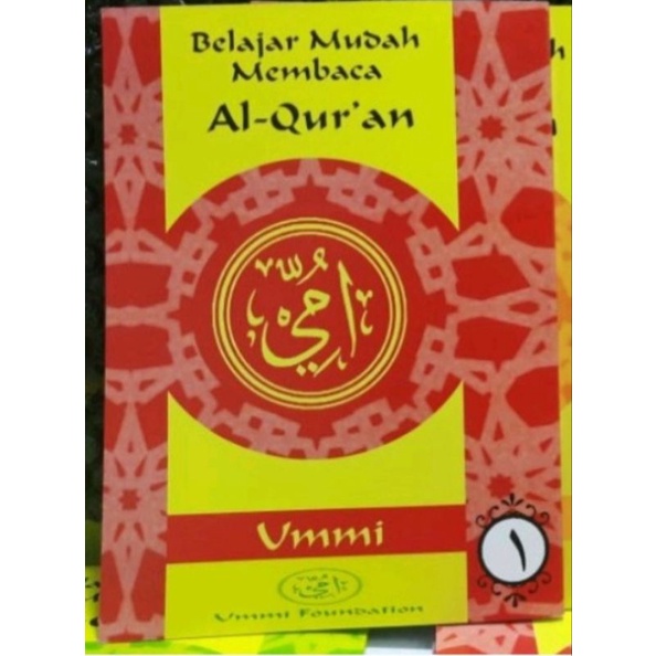 Jual Belajar Mudah Membaca Al-Quran "UMMI" Jilid 1 | Shopee Indonesia