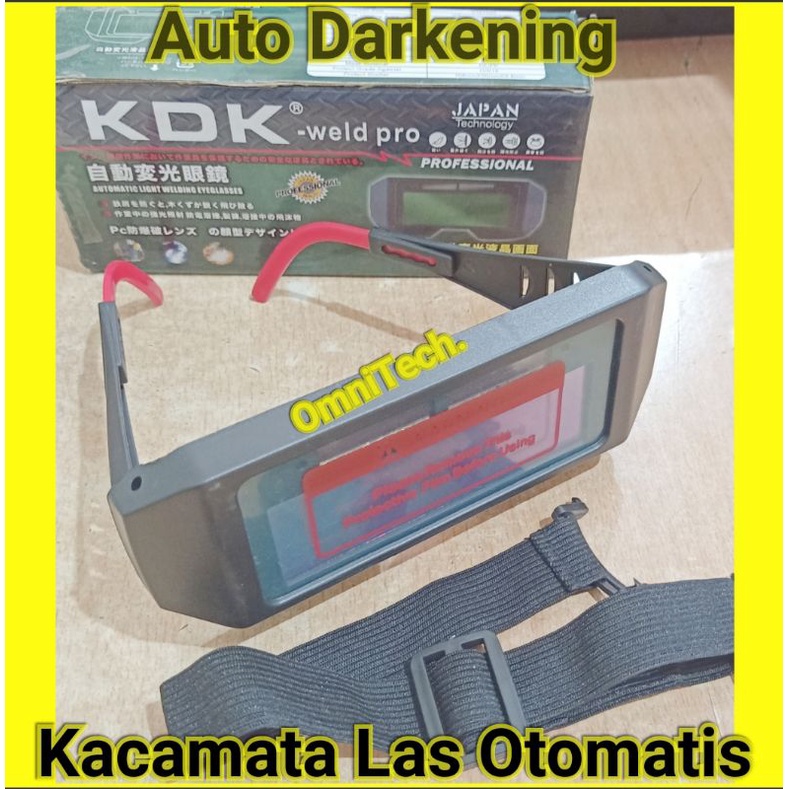 Jual Kacamata Kaca Las Welding Glass Safety Otomatis Auto Dark Filter ...