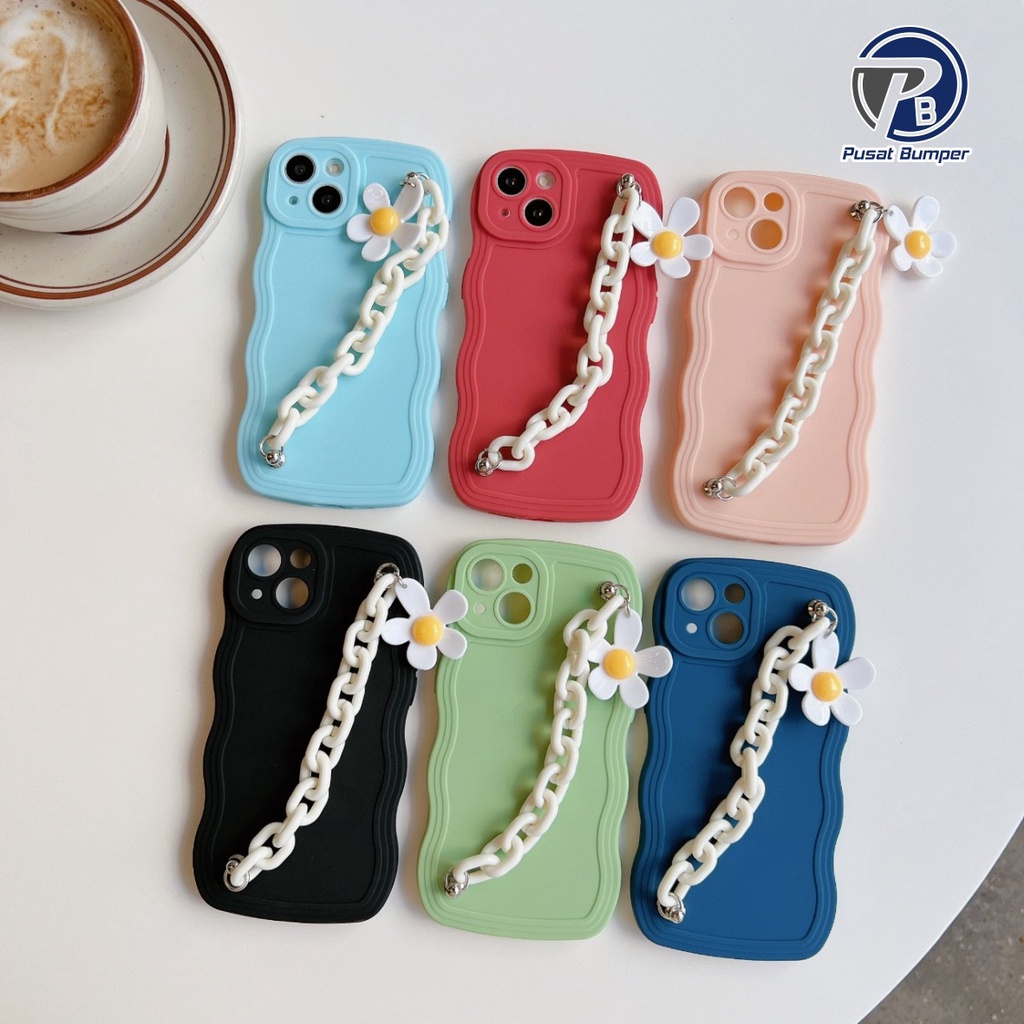 Jual SOFTCASE WAVY WAVE GELOMBANG WARNA RANTAI FOR XIAOMI REDMI 5A 6A 8 8A PRO 9 9A 9C 10A 9T