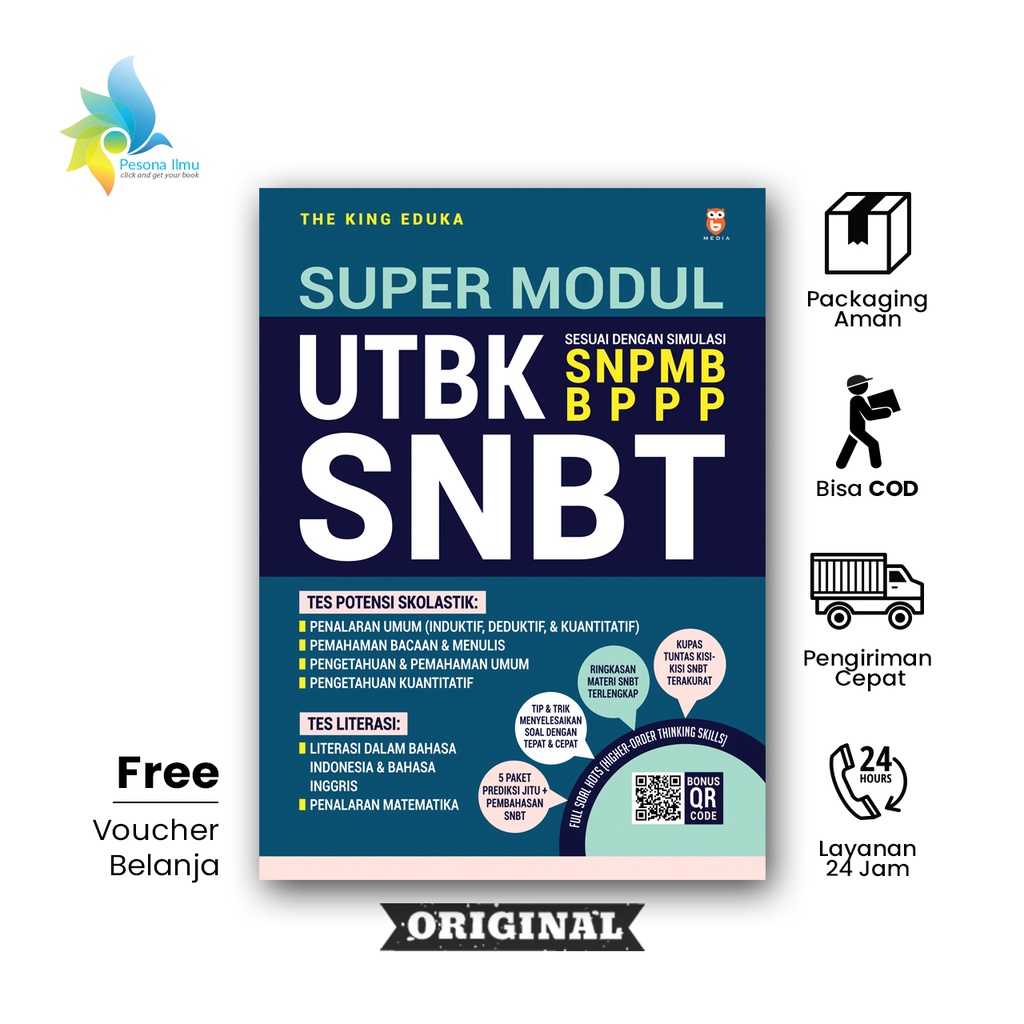 Jual Buku Super Modul UTBK SNBT 2023 - The King Eduka | Shopee Indonesia