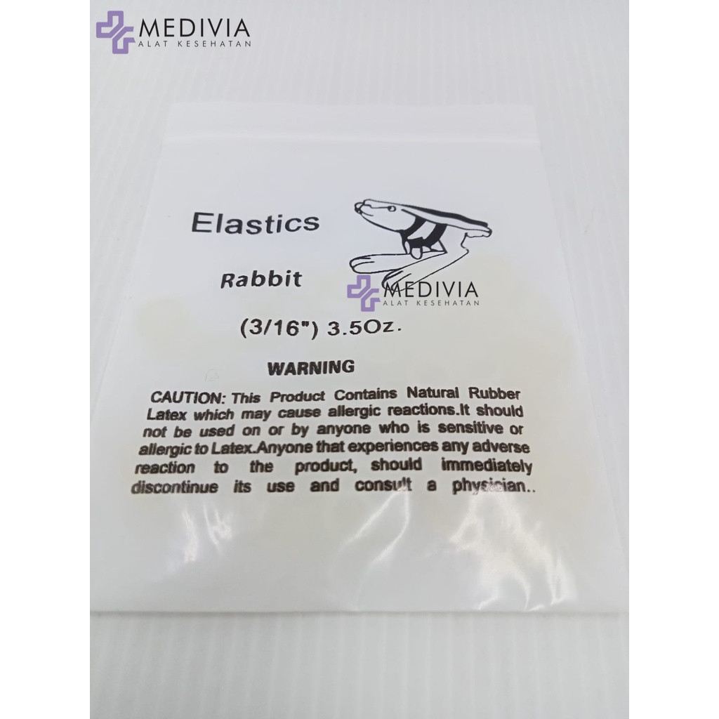 Jual Karet Elastik Gigi Ortho Behel Dental Rubber Band Elastis Elastic