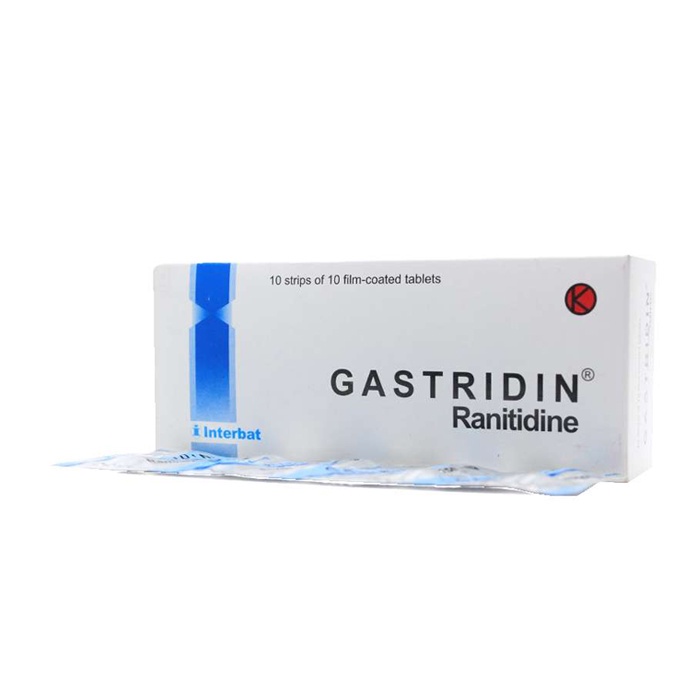 Jual GASTRIDIN 150MG 1 STRIP ISI 10 TABLET / RANITIDINE HCL / TUKAK ...