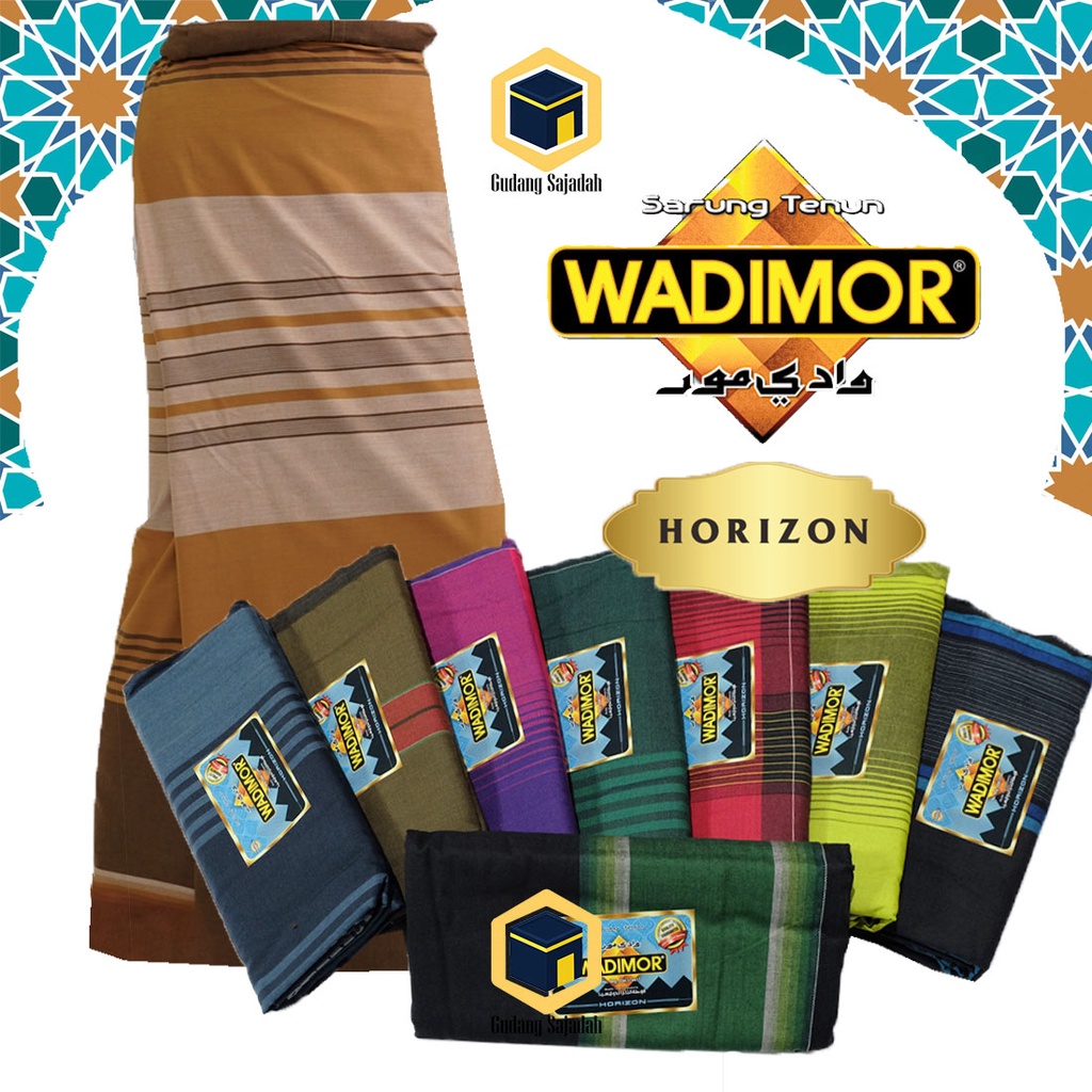 Sarung WADIMOR HORISON Sarung Tenun Pria Uk Dewasa
