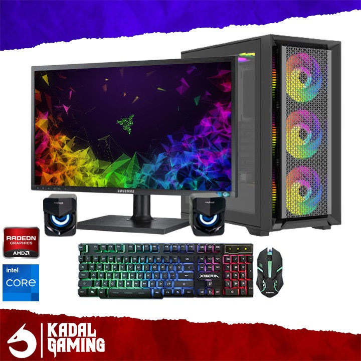 Jual PC GAMING ULTRA INTEL CORE I5 3470 VGA RX 580 8GB FULLSET ...