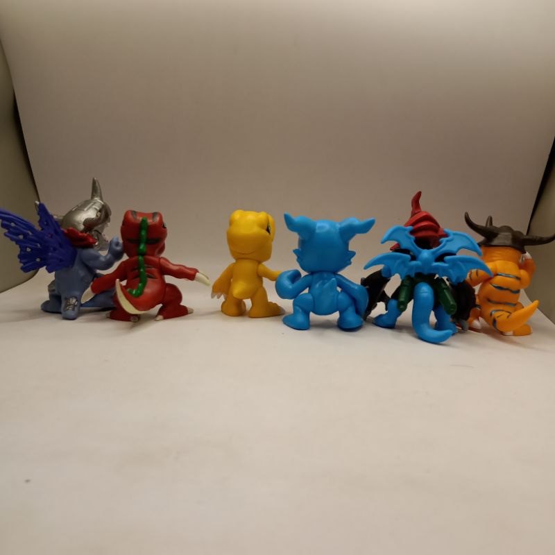 Jual Mainan Anak Action Figure Anime Digimon Agumon Greymon Omegamon 6 ...